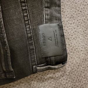 Guess Slim Tapered Distressed Jeans